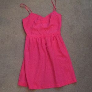 J. Crew Dresses - Hot Pink JCrew Dress J. Crew Dresses - Hot Pink JCrew Dress